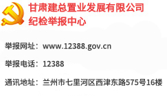 甘肃建总置业发展有限公司纪检信访举报中心