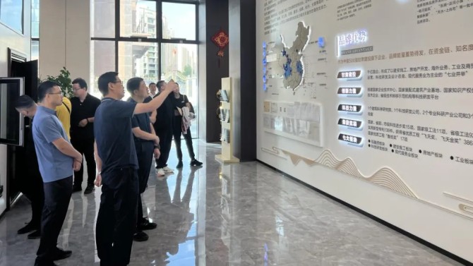 青海省房协一行观摩百郦天香项目