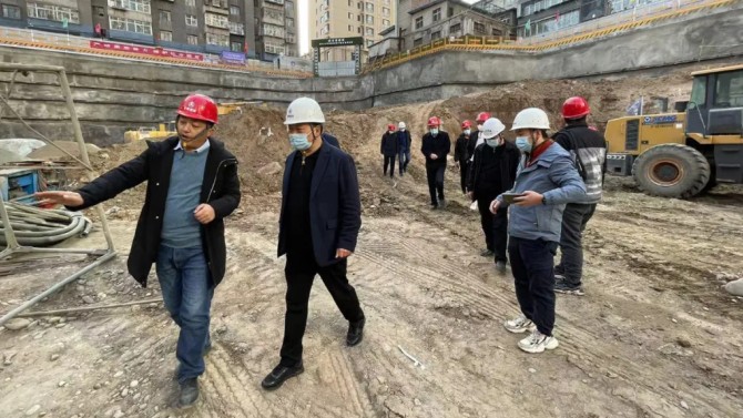 甘肃建投4#综合楼项目顺利通过基坑验槽