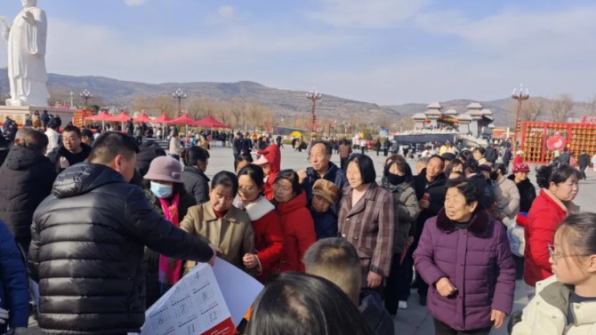 返乡置业季，天水分公司 乡镇拓客行动中